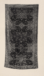 Kleinasiatischer, sogenannter Uschak-Teppich.