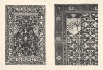 Kleinasiatischer Teppich, Fragment; Kleinasiatischer Gebetsteppich.