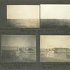 The old world from the new; Bering Sea and Siberia, from Nome, Alaska; Across Bering Sea on an especially clear day, Siberia can be faintly seen (once or twice during summer); Effects of storm, "cold feet", going home, boarding of lighter for ship, Sept. 1900; "I'll leave my happy Nome for you".