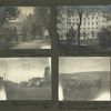 Tabernacle, Salt Lake City; Temple, Salt Lake City, 1900; Rico, Colorado, Oct 1900; Indians sitting on log, at Fair, Durango, Colorado, Oct. 1900, Frank, Nettie and Buckingham at Durango, Colo., at the park.