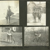 Downs and Percy Rider, Durango, 1900: Downs McCloskey, Fall of 1900; Percy is Downs' most intimate friend, Going to Sunday school; After Sunday school: Downs and Percy; Downs and Percy.