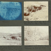 Georgia; Blue Spring, near the "W.T." Ranch, Black River, New Mexico. Typical New Mexican spring that gushes out a river from start; Corral near ranch (Frank's) In rock cave of water formation, New Mexico, Rocky Arroya; Dark Cañon, near Frank's ranch, N.M. Horsemen at foot of cliff. Typical southwestern rock formation, lime and sandstone.