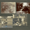 A quiet hour; High lights, Geyser Spring Falls; Mrs. Riddick with Peggy and Patsy, wading at Geyser Springs, 1898, "don't go near the water"; Same, the happiest days in life.