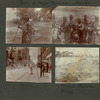 Band of beggar musicians, Mexico; Near cars, Mex. Cent. R.R.; Mexico; Ancient Mexican bridge.