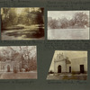 A Plaza in City of Mexico, fountain in the Alameda, the Zocala; Front view of Chapultepec, Mex. Summer home of President Diaz. Nearly all the rulers of Mexico have used this castle during the past few hundred years. Three miles from City. In rear is Mexican "West Point"; Entrance to Chapultepec; Suburban church, Mexico.