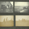 Kinney 1899: Islesford Life Saving Station. Returning the "projectile" apparatus to the station, after practice; Launching the lifeboat for practice. Party was given a row by the crew. Law compels wearing preservers on duty; Projectile practice; President Geo. L. Cary, Meadville, Penn., "projectile" practice. Throwing line to "wreck". Boy "saved" in breeches-bouy.