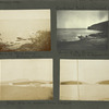 Kinney, 1899: Shore of Mount Desert, Atlantic Ocean; Shore of Mt. Desert, F.E.D.M. as Robinson Crusoe, Cathedral Rocks, Islesford lies a few miles away; Day's trip on steamer from Islesford.
