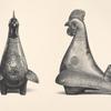 Bronzefigure (Hahn).