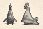 Bronzefigure (Hahn).