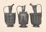 Bronzekanne; Bronzekanne; Bronzekanne.