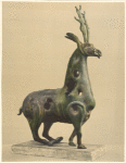 Bronzefigur (Hirsch).
