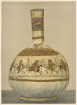 Glasflasche.