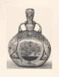 Glasflasche.