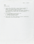 Special notes
