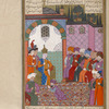 Kisrâ, who is later called Nûshîrvân, ascends the Iranian throne.