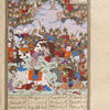 Bahrâm Chûbînah's forces defeated by the army led by Khusrau Parvîz.