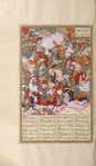 Pîrân leads the Turanian forces against the Iranians.
