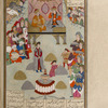 Iskandar receives tribute from the Khâqân of Chîn.