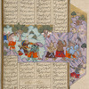 Rustam's Sixth Feat: he kills Arzhang dîv.