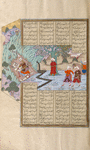 Rustam's Seven's Feat: he slays the White dîv.