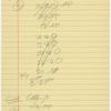 Handwritten cue sheets