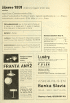 Žijeme, [roc. 1, cis. 2] 1931. [Inside of the front cover]
