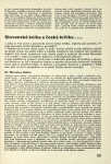 Slovenska kniha a česká kritika. Anketa.