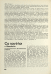 Co nového v literatuře