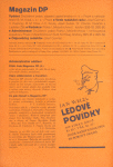 Magazin DP. Roč. 2 (1934/35), no. 3. [Inside of the front cover]