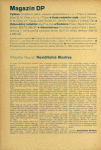 Magazin DP. Roč. 2 (1934/35), no. 9. [Inside of the front cover]. Vítěslav Nezval: Neviditelná Moskva.