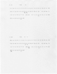 MET Opera console cue sheet printout