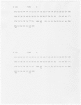 MET Opera console cue sheet printout