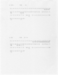 MET Opera console cue sheet printout