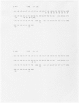 MET Opera console cue sheet printout