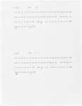 MET Opera console cue sheet printout