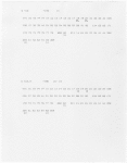 MET Opera console cue sheet printout