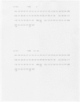 MET Opera console cue sheet printout