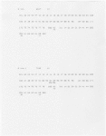 MET Opera console cue sheet printout