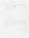 MET Opera console cue sheet printout