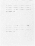 MET Opera console cue sheet printout