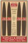 A No. 1. Chocolate Candy Cigars label.