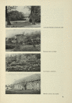 Letohrádek Belvedere z Chotkových sadů; Empirová budova na Opyši; Svah Opyše s kuželníkem; Matheiho jízdárna (foto Sudek)