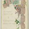 Birthday greetings.