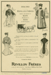 Women's fur fashions, 1904-1905.
