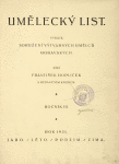 Umělecký list.