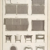 Plans et elévations de differentes sortes de baignoires.