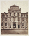 Louvre, façade on the Rue de Rivoli