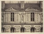 Louvre - Facade on the Rue de Rivoli - Detail