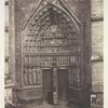 Amiens Cathedral, Portal of the Beau Dieu. [Central portal, West facade]