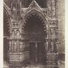 Amiens Cathedral, Portal of the Mére Dieu. [South portal, West Facade]